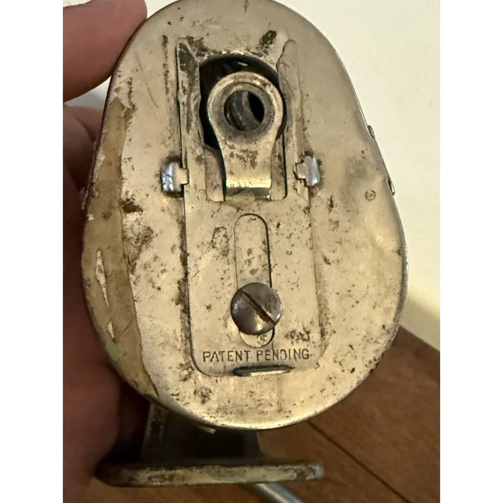 Vintage Chicago  Automatic Pencil Sharpener  Wood Handle Knob (1920s)